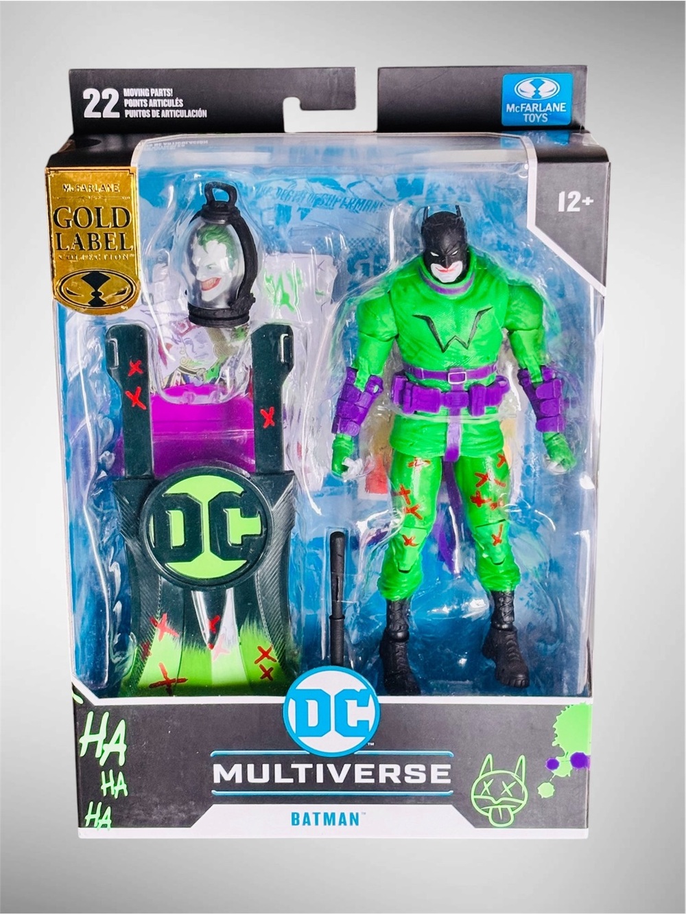 McFarlane DC Mulitverse Gold Label Jokerized 7” Batman Figure